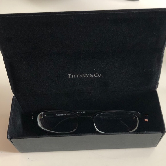 EUC Tiffany & Co. Prescription Glasses/Case/Cleaning Cloth - Picture 9 of 15